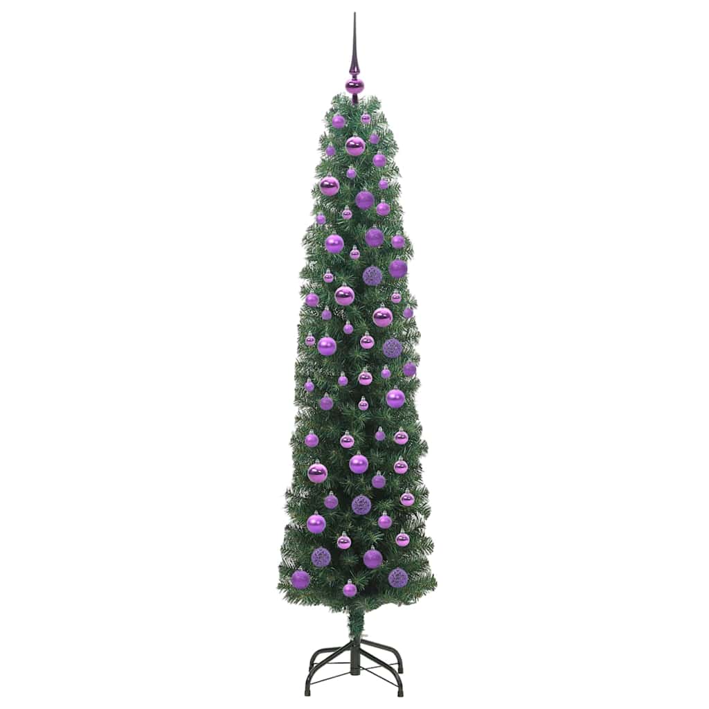 Artificial Christmas Tree with 300 LEDs with Stand Green 180 cm